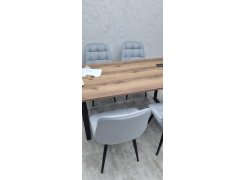 Стол Лота Лофт 140 25 мм юта / белый матовый фото покупателя 72