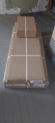 Двуспальная кровать Клауд 160х200 парящая дуб крафт золотой / антрацит фото покупателя 212