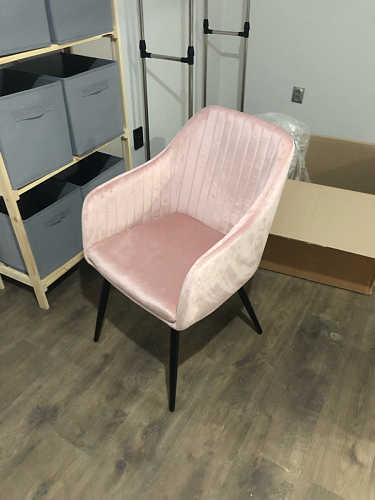 Стул на металлокаркасе Slam dark beige фото покупателя 76