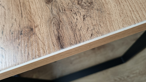 Деревянный стол Лота Лофт 140х80 черный матовый / бетон светлый фото покупателя 857