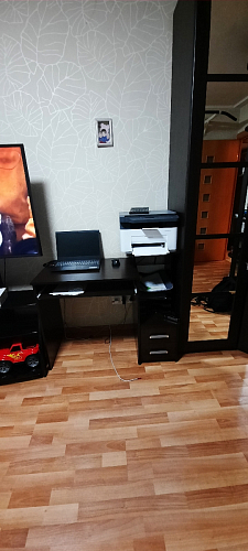 Стол компьютерный Джаз-24 правый венге фото покупателя 178