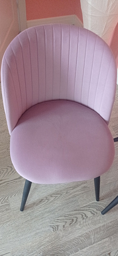 Стул на металлокаркасе Gabi wine red / black фото покупателя 749