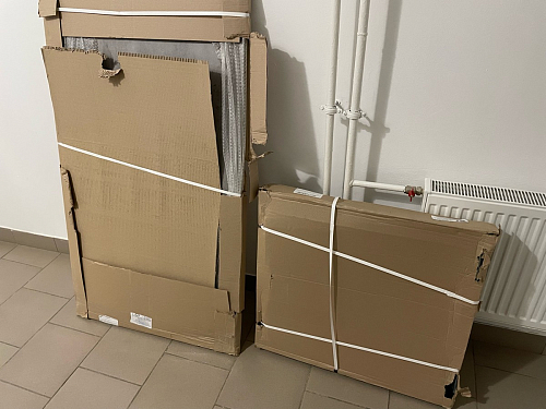 Деревянный стол Лота Лофт 120х75 белый матовый / дуб крафт золотой фото покупателя 963