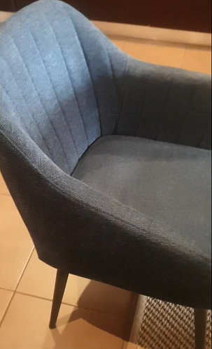 Стул Mody blue fabric фото покупателя 9