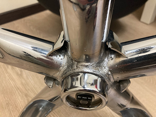 Компьютерное кресло Kolin с подушкой clear / white фото покупателя 361