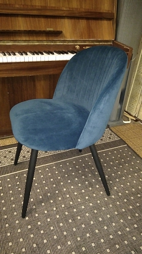 Стул на металлокаркасе Gabi latte / gold / black фото покупателя 261