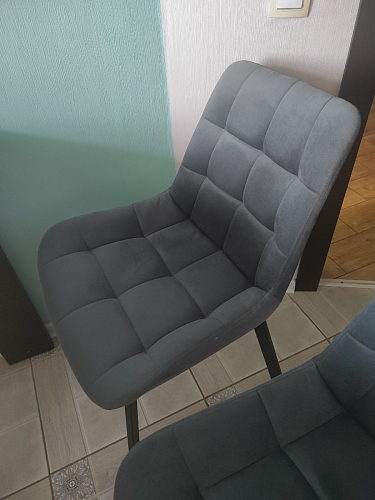 Стул на металлокаркасе Челси бежевый / белый каркас фото покупателя 97