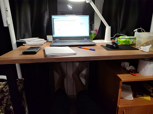 Барная стойка Дилан Лофт 120х40х98 дуб делано темный фото покупателя 184