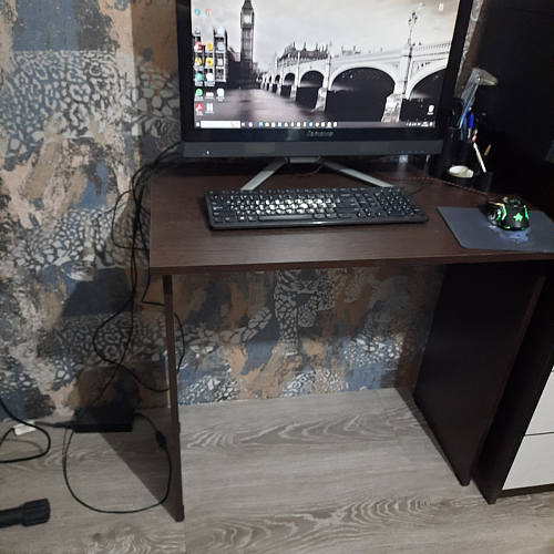 Стол письменный Kiwi белый - Уцененный экземпляр фото покупателя 57