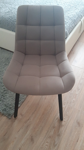 Стул на металлокаркасе Челси К бирюзовый / черный фото покупателя 179