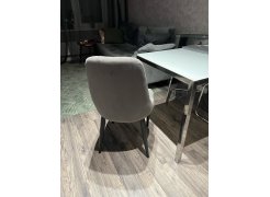 Стул на металлокаркасе Kora green / black фото покупателя 129