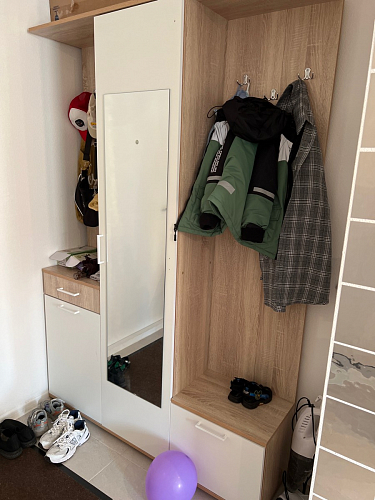 Готовая прихожая Пети дуб сонома / белый фото покупателя 4