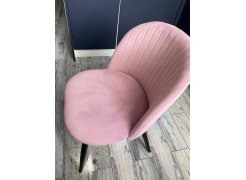 Стул на металлокаркасе Gabi 1 бежевый / черный с серебряными наконечниками фото покупателя 44