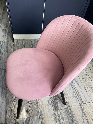 Стул на металлокаркасе Gabi gray / black фото покупателя 44