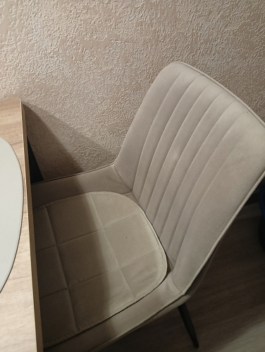 Комплект стульев Вейв 4 шт светло-серый / черный фото покупателя 88