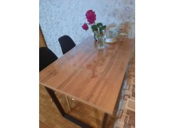 Стол Лота Лофт 140 25 мм юта / белый матовый фото покупателя 99