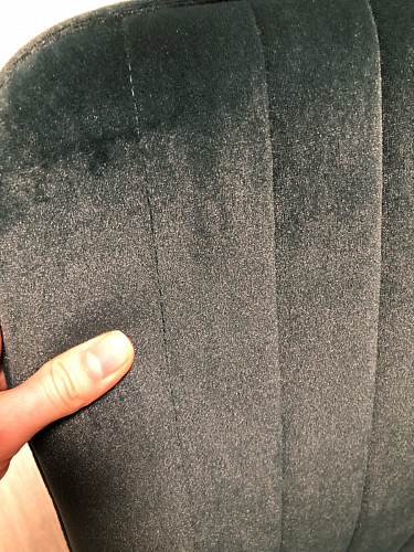 Стул на металлокаркасе Seda 1 green / gold / black фото покупателя 41