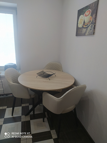 Стул на металлокаркасе Vener beige / black фото покупателя 4