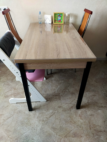 Стол Оригон сонома / черный матовый фото покупателя 60