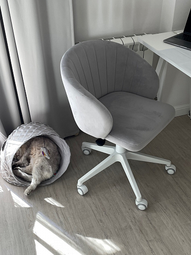 Компьютерное кресло Пард графитовый фото покупателя 97