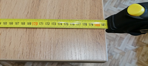 Стол Лота Лофт 140 25 мм черный матовый / бетон фото покупателя 327