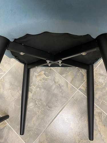 Стул на металлокаркасе Kora black / gray фото покупателя 172