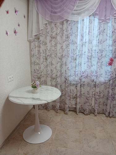 Стол Тулип 90х73 дуб вотан / белый фото покупателя 118