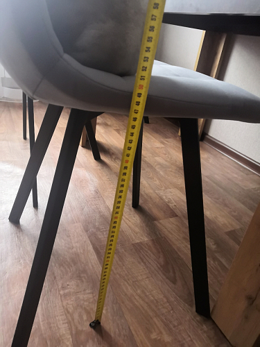 Стул на металлокаркасе Чилли бежевый / белый каркас фото покупателя 1252