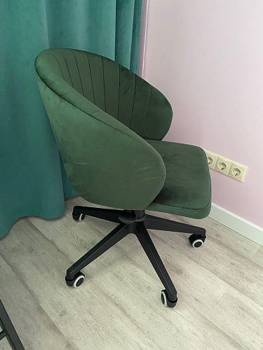 Компьютерное кресло Пард confetti silver серый / черный фото покупателя 35