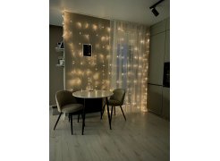 Стул на металлокаркасе Gabi 1 бежевый / черный с серебряными наконечниками фото покупателя 665