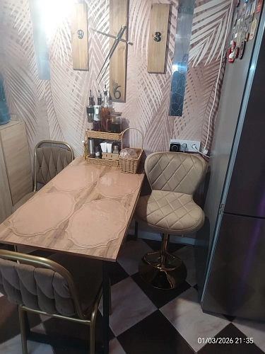 Барный стул Porch beige / chrome фото покупателя 11