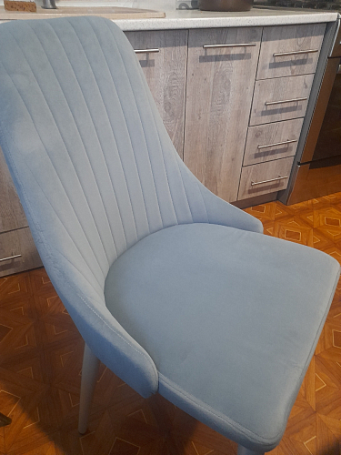 Стул на металлокаркасе Kora gray / black фото покупателя 432