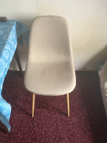 Стул на металлокаркасе Lilu light beige / wood фото покупателя 4