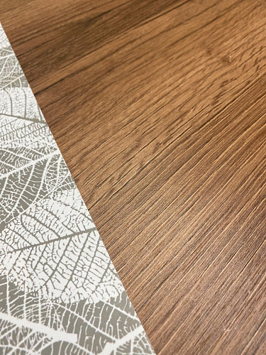 Стол Тринити Лофт 120 32 мм дуб галифакс табако / черный матовый фото покупателя 143