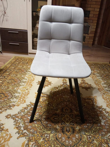 Стул на металлокаркасе Чилли синий / белый фото покупателя 1046