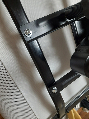 Компьютерное кресло Reus черная сетка / хром фото покупателя 20