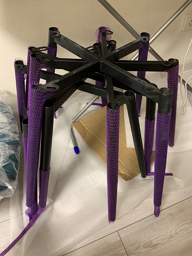 Стул на металлокаркасе Алст velutto 52 / черный фото покупателя 10