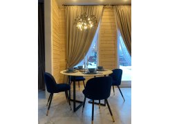 Стул на металлокаркасе Gabi green / black фото покупателя 18