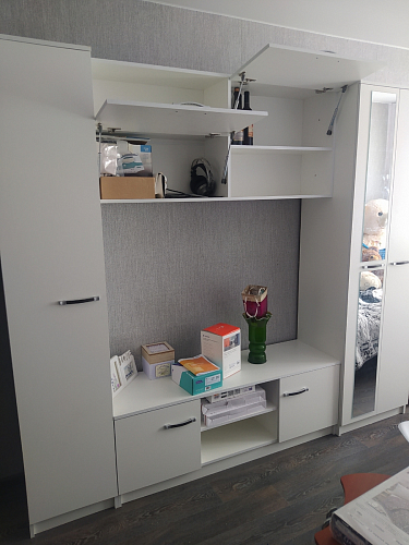 Готовая гостиная Бертелена дуб крафт серый / серый графит фото покупателя 16