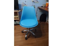 Компьютерное кресло Kolin с подушкой clear / white фото покупателя 532