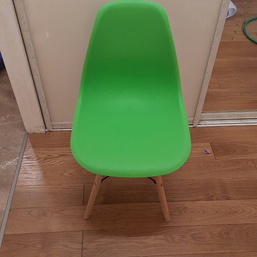 Стул Cindy Eames mod. 001 khaki / natural фото покупателя 76