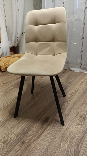 Комплект стульев Чилли 2 шт бежевый / черный фото покупателя 416