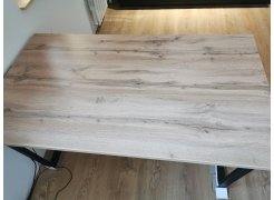 Стол Лота Лофт 140 25 мм черный матовый / бетон фото покупателя 939