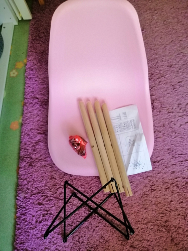 Пластиковый стул Eames PC-015 желтый фото покупателя 435