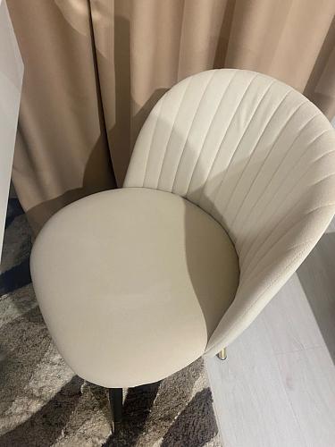 Стул на металлокаркасе Gabi 1 light purple / black фото покупателя 326