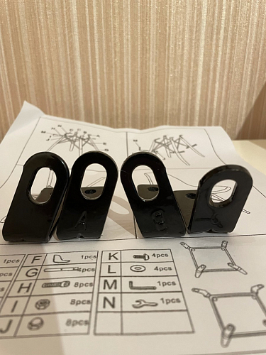 Пластиковый стул Eames PC-015 серо-голубой / дерево фото покупателя 383