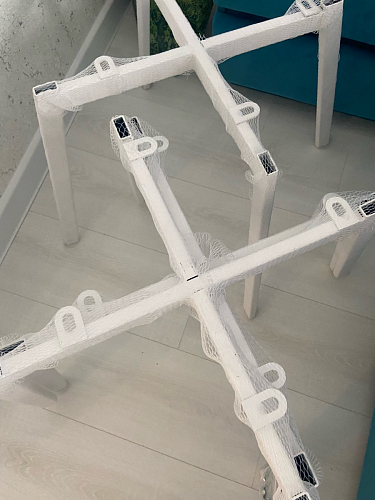 Стул на металлокаркасе Челси бирюзовый / черный фото покупателя 240