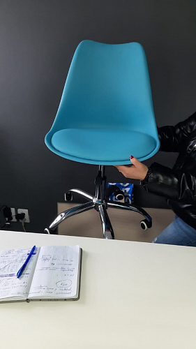 Компьютерное кресло Kolin white фото покупателя 58