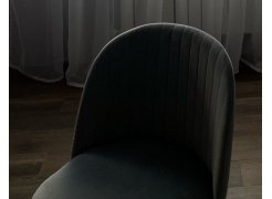 Стул на металлокаркасе Gabi gray / black фото покупателя 86