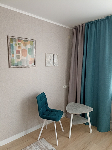 Стул на металлокаркасе Чилли синий / белый фото покупателя 1091